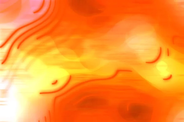 Modello di design di sfondo - texture di tendenza nel 2020 colore arancione Lush Lava con forme a contrasto, allegra illustrazione idea — Foto Stock
