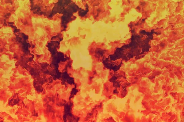 Sfondo astratto - magia incandescente esplosione texture, fuoco 3D illustrazione — Foto Stock