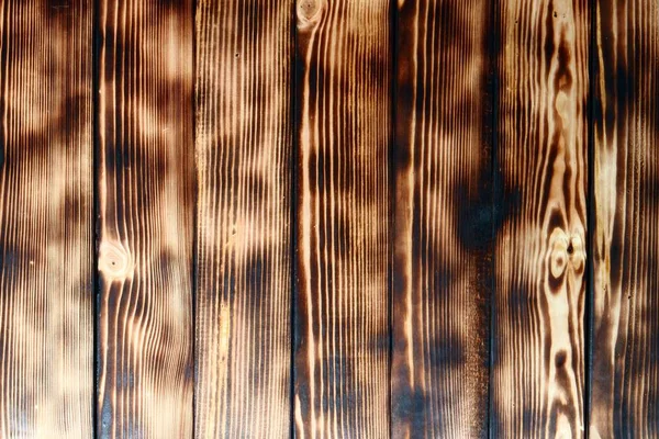 Gebürstet und gebrannt Retro-Designer Holz Tür Textur - niedlich abstrakte Foto Hintergrund — Stockfoto