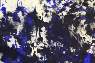 nice grunge randomly painted canvas, fabric with color paint spots and blots texture for design purposes.