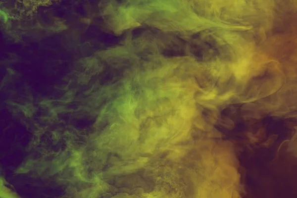煙カラフルな背景や質感のかわいい密な幻想的な雲 煙の3Dイラスト — ストック写真