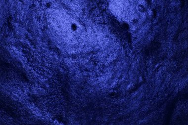 Oldukça mavi, parlak, alçı desenli, soyut fotoğraf arkaplanı.