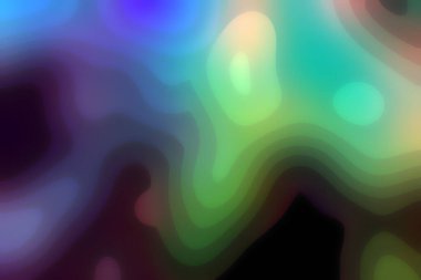 Rastgele akışkan noktaların parlak renkli soyut dokusu, yumuşak şehir konsepti - arka plan tasarımı şablonu