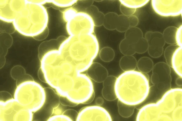 Schönes Design Gelb Lebendig Bio Strahlendes Glühen Vorlage Digitale Grafik — Stockfoto