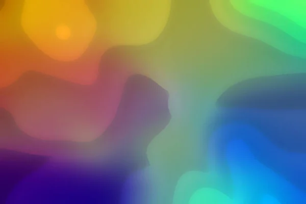 Nice Shiny Colorful Gradient Abstract Background Random Fluid Blots Fashion — Stock Photo, Image