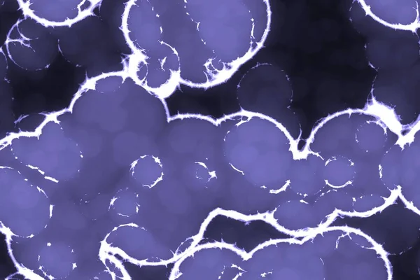 漂亮的蓝色重生物中风数字背景插图 — 图库照片