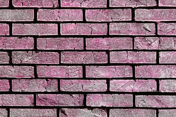 Pretty Creative Messy Brick Wall Texture Abstract Photo Background — Stock Photo, Image