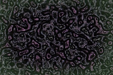 Şirin biyolojik şaşkınlık tasarımı dijital çizim dokusu veya cadılar bayramı illüstrasyonu