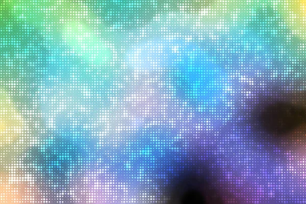 Feestelijke Multi Gekleurde Abstracte Achtergrond Met Stralende Lichten Stijl Creatief — Stockfoto