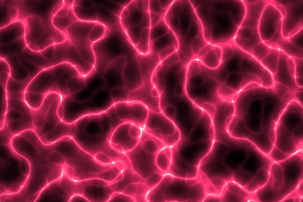 Vacker Röd Stor Kosmisk Energi Linjer Digital Konst Konsistens Illustration — Stockfoto