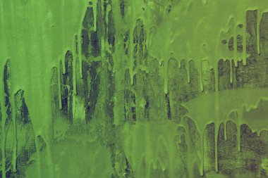 Beton damlalar desenli güzel yeşil vintage plaka - soyut fotoğraf arkaplanı