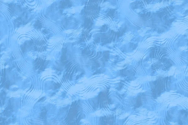 Όμορφη Μπλε Γλίτσα Επιφάνεια Κάτω Από Βαριά Βροχή Υπολογιστή Γραφική — Φωτογραφία Αρχείου