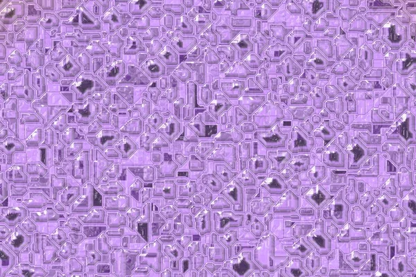 Beautiful Purple Tech Electronic Template Computer Art Texture Background Illustration — Stock Photo, Image