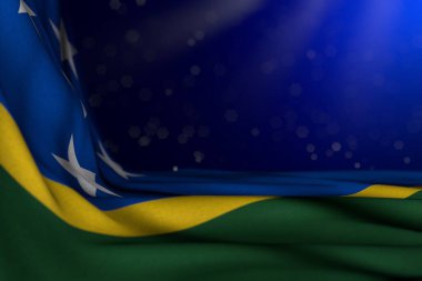 Güzel herhangi bir bayrak 3D resim