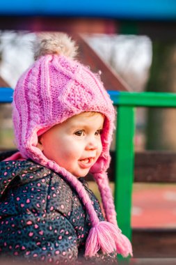 Güzel küçük kız.