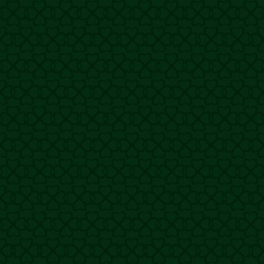 St Patrick's day seamless modeli ile yeşil yoncaları yapılan