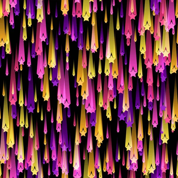 Rayures néon motif sans couture — Image vectorielle