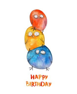 sevimli küçük kuşlar