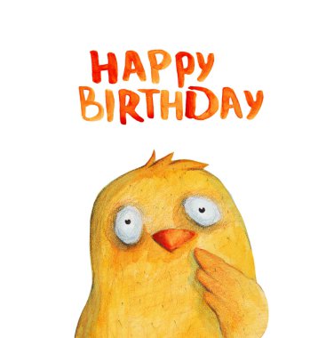 tatlı çizilmiş piliç