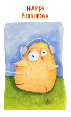 tatlı çizilmiş piliç