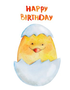 tatlı çizilmiş piliç