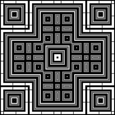 arkaplan için sanatsal soyut desen çizimi