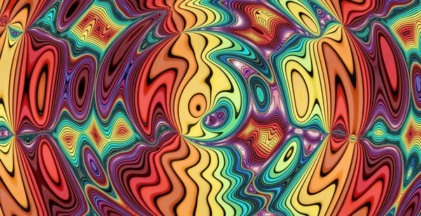 Colorful Abstract Pattern Illustration Background — Stock Photo, Image