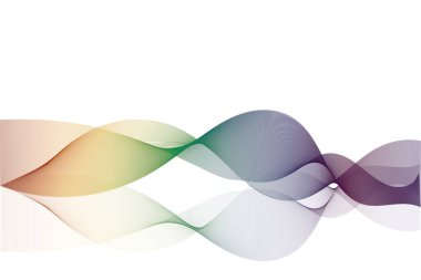 Soyut renk dalgalı arkaplan