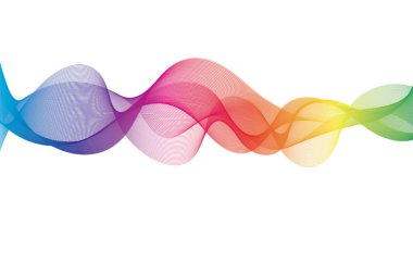 Soyut renk dalgalı arkaplan