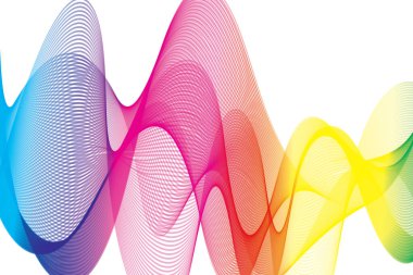 Soyut renk dalgalı arkaplan