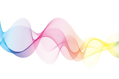 Soyut renk dalgalı arkaplan