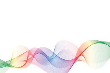 Soyut renk dalgalı arkaplan