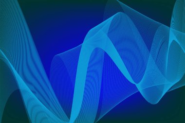 Soyut dalga tasarımı, renkli arkaplan kavramı