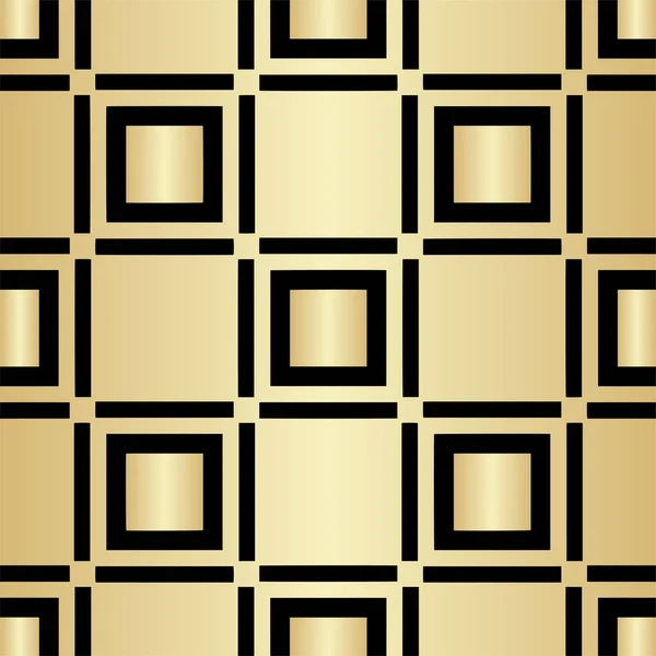 Art Deco Goldmuster Luxuriöse Textur — Stockvektor