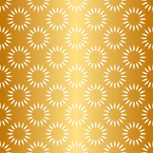 Art Deco Gold Color Pattern Luxury Texture — Stock Vector