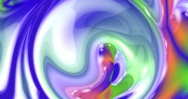 Arkaplan için renkli hareketli soyutlamanın sanatsal görüntüleri