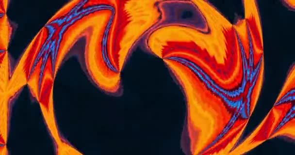 Material Artístico Abstracción Movimiento Colores Para Fondo — Vídeo de stock