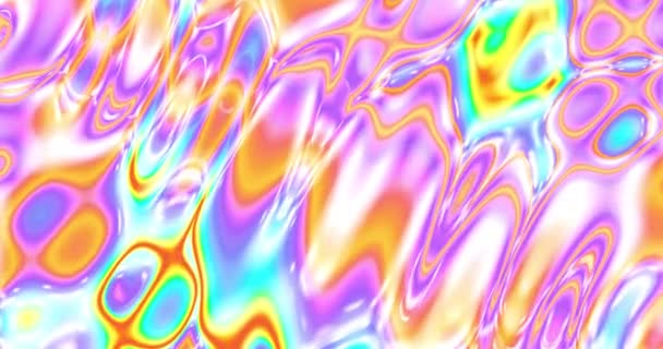 Material Artístico Abstracción Movimiento Colores Para Fondo — Vídeo de stock