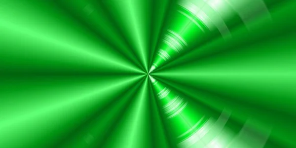 抽象的な緑の背景イラストが丸い形で — ストック写真
