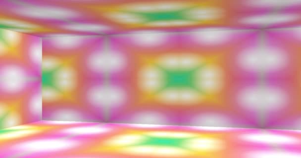 vidéo 4k coloré de fond texturé mouvement abstrait  