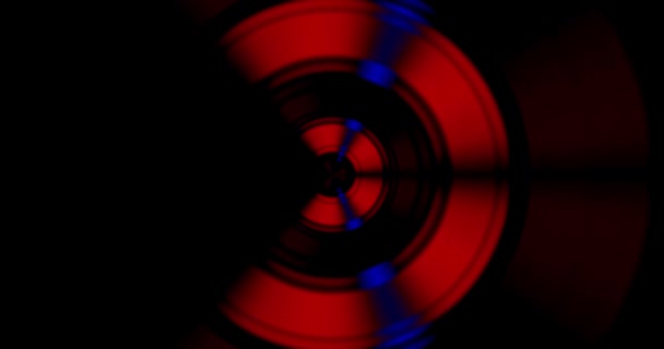 抽象的な滑らかな波線の背景ベクトル図 — ストック動画