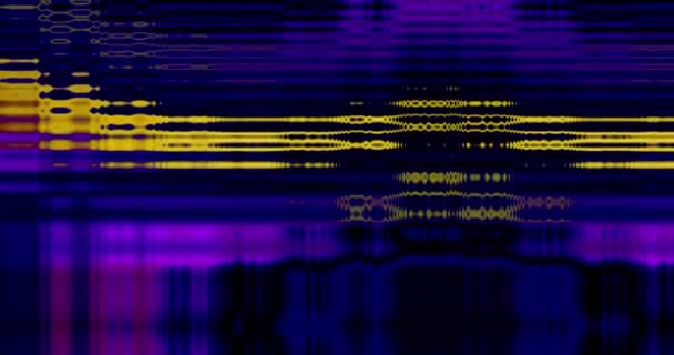 séquences artistiques de l'abstraction mouvante colorée pour le fond 