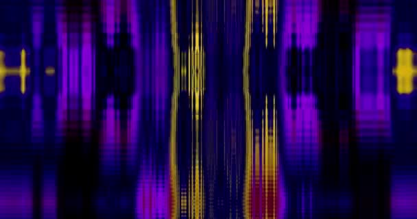 séquences artistiques de l'abstraction mouvante colorée pour le fond 