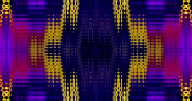 Soyut hareketin renkli 4k videosu desenli arka plan 