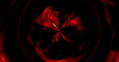 Soyut hareketin renkli 4k videosu desenli arka plan 