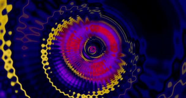 vidéo 4k coloré de fond texturé mouvement abstrait  