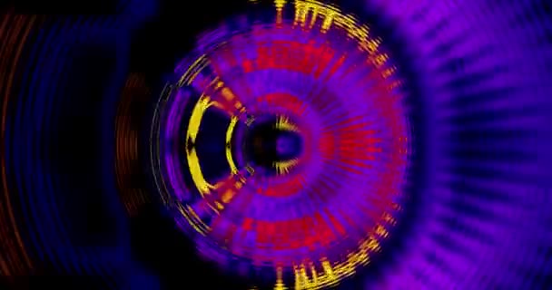 vidéo 4k coloré de fond texturé mouvement abstrait  