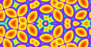 Soyut hareketin renkli 4k videosu desenli arka plan 