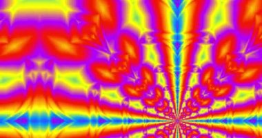 Soyut hareketin renkli 4k videosu desenli arka plan 