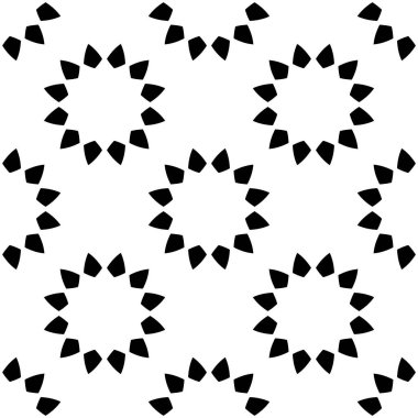 Soyut geometrik dikişsiz desen